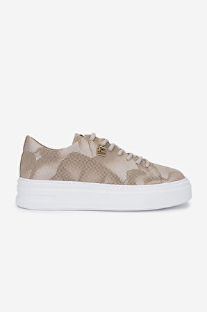 Valmenti Erkek Bej Hakiki Deri Sneakers & Spor Ayakkabı 352 23206 ERK AYK SK25-26 BEJ DINA