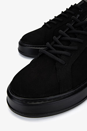 Valmenti Erkek Siyah Hakiki Deri Sneakers & Spor Ayakkabı 352 23360 ERK AYK SK25-26 SYH NBK/DINA