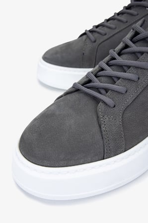 Valmenti Erkek Gri Hakiki Deri Sneakers & Spor Ayakkabı 352 23360 ERK AYK SK25-26 GRI NBK/DINA