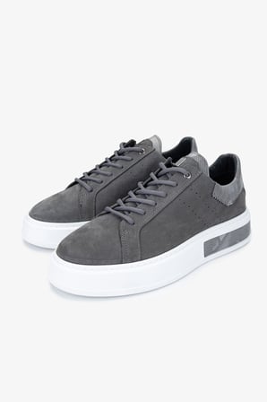 Valmenti Erkek Gri Hakiki Deri Sneakers & Spor Ayakkabı 352 23360 ERK AYK SK25-26 GRI NBK/DINA