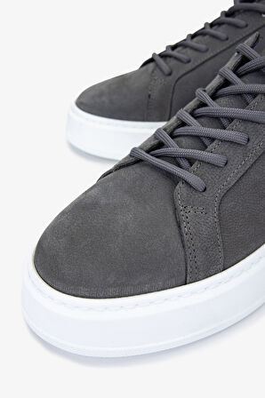 Valmenti Erkek Gri Hakiki Deri Sneakers & Spor Ayakkabı 352 23360 ERK AYK SK25-26 GRI NBK/DINA