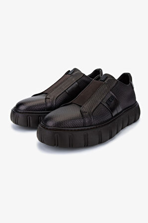 Valmenti Erkek Hakiki Deri Kahverengi Sneakers & Spor Ayakkabı 352 23386 ERK AYK SK25-26 KAHVE BSK