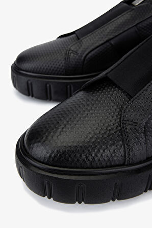 Valmenti Erkek Hakiki Deri Siyah Sneakers & Spor Ayakkabı 352 23386 ERK AYK SK25-26 SIYAH BSK