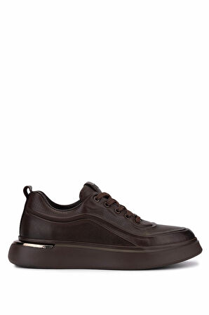 Tamer Tanca Erkek Hakiki Deri Kahverengi Sneakers & Spor Ayakkabı 298 2850-6E01 ERK AYK SK25-26 KAHVE DR