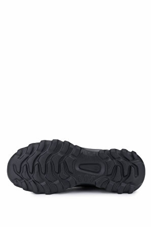 Tamer Tanca Erkek Hakiki Deri Siyah Mat/Siyah Sneakers & Spor Ayakkabı 298 3256-25283 ERK AYK SK25-26 SYH MAT/SYH DNTE