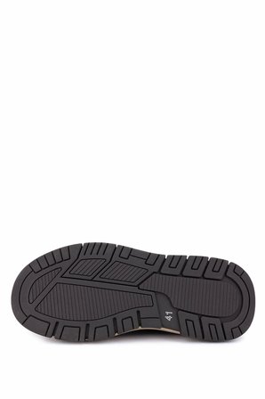 Tamer Tanca Erkek Hakiki Deri Taba Sneakers & Spor Ayakkabı 298 3228-2605 ERK AYK SK25-26 TABA SLVR ALKL