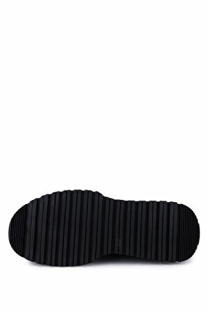 Tamer Tanca Erkek Hakiki Deri Siyah Sneakers & Spor Ayakkabı 298 3202-1626 ERK AYK SK25-26 SYH/SYH ACMA