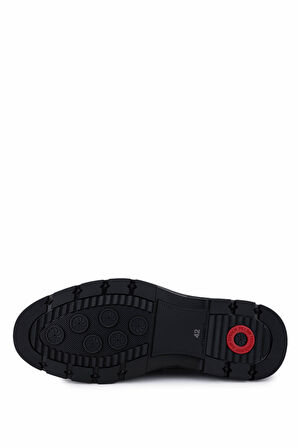 Tamer Tanca Erkek Hakiki Deri Siyah Loafer Ayakkabı 298 3110-W2050 ERK AYK SK25-26 SIYAH ATLAS