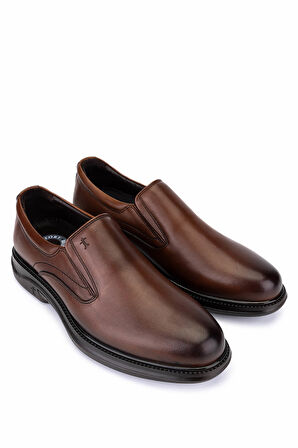 Tamer Tanca Erkek Hakiki Deri Kahverengi Casual Ayakkabı 298 2791-2087 ERK AYK SK25-26 FINDIK ATLAS