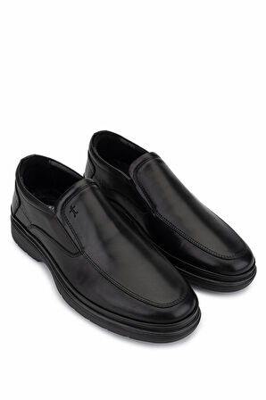 Tamer Tanca Erkek Hakiki Deri Siyah Casual Ayakkabı 298 3247-56603 ERK AYK SK25-26 SIYAH ATLAS