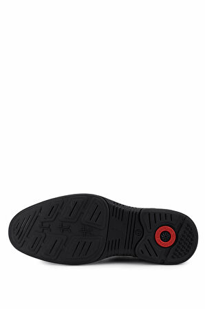 Tamer Tanca Erkek Hakiki Deri Siyah Klasik Ayakkabı 298 3081-2087 ERK AYK SK25-26 SIYAH ATLAS