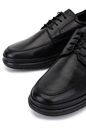 Tamer Tanca Erkek Hakiki Deri Siyah Klasik Ayakkabı 298 3271-56603 ERK AYK SK25-26 SIYAH ATLAS