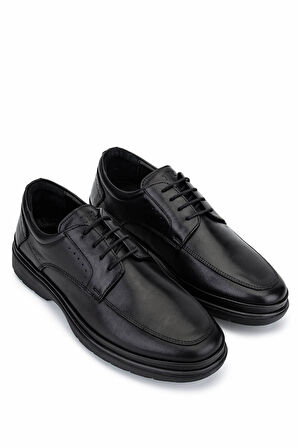 Tamer Tanca Erkek Hakiki Deri Siyah Klasik Ayakkabı 298 3271-56603 ERK AYK SK25-26 SIYAH ATLAS