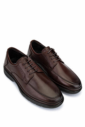 Tamer Tanca Erkek Hakiki Deri Kahverengi Klasik Ayakkabı 298 3271-56603 ERK AYK SK25-26 KESTANE ATLAS