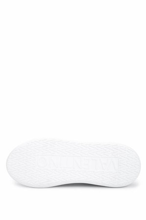 Mario Valentino Unisex Hakiki Deri Beyaz/Siyah Sneakers & Spor Ayakkabı 1040 95B2302-Y AYK Y25 WHITE/BLACK