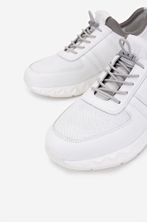 Valmenti Erkek Hakiki Deri Beyaz Sneakers & Spor Ayakkabı 298 2602-6200 ERK AYK SK25-26 BEYAZ