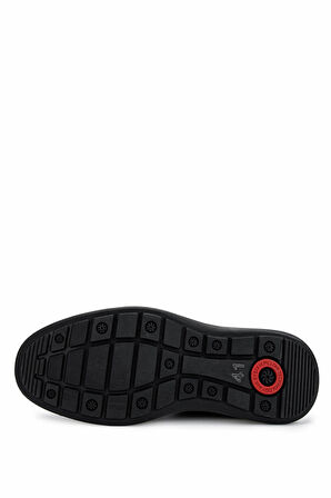 Tamer Tanca Erkek Hakiki Deri Siyah Casual Ayakkabı 298 2772-2057 ERK AYK Y25 SIYAH/BEYAZ