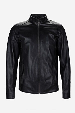 Valmenti Erkek Hakiki Deri Siyah Eskitme Deri Mont 1000 033 ERK DERIMONT Y25 SIYAH ESKITME