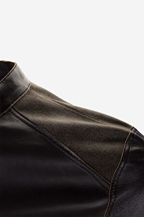 Valmenti Erkek Hakiki Deri Kahverengi Deri Mont 1000 032 ERK DERIMONT Y25 KAHVE DOKME