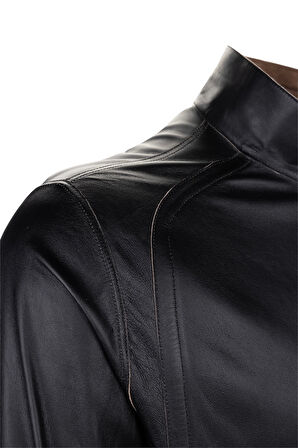 Tamer Tanca Erkek Hakiki Deri Vizon Süet Deri Mont 1000 029Y ERK DERIMONT Y25 VIZON SUET