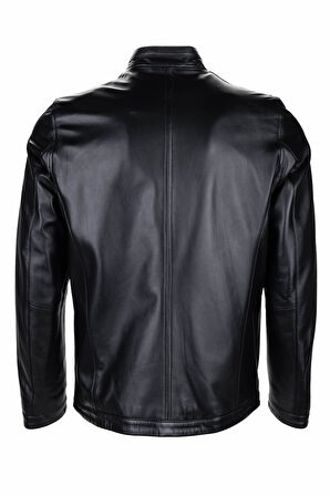 Tamer Tanca Erkek Hakiki Deri Siyah Deri Deri Mont 797 2013 ERK DERI CEKET Y25 SIYAH DR