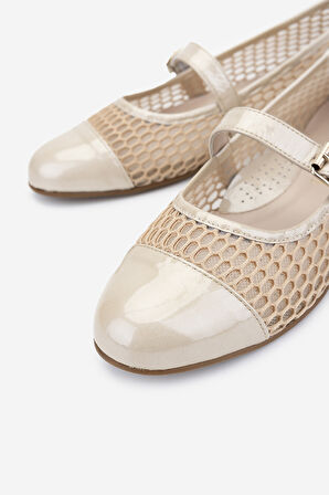 Valmenti Kadın Deri & Tekstil Comfort Ayakkabı 611 H10037-386 BN AYK Y25 SAND/BEIGE