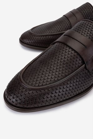 Valmenti Erkek Hakiki Deri Kahverengi Loafer Ayakkabı 183 23513 ERK AYK Y25 KAHVE KSK