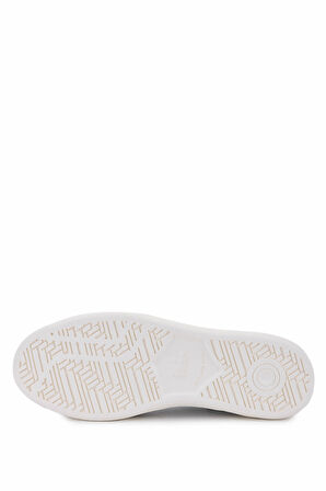 Tamer Tanca Erkek Hakiki Deri Beyaz/Taş Süet Sneakers & Spor Ayakkabı 1111 10125 ERK AYK Y25 OFF WHITE/TAS SUET