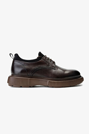 Valmenti Erkek Hakiki Deri Kahverengi Casual Ayakkabı 987 145 ERK AYK SK24-25 KAHVE DR