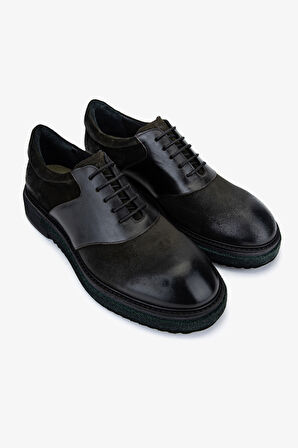 Valmenti Erkek Hakiki Deri Casual Ayakkabı 987 260 ERK AYK SK25-26 HK SUET/SYH DR