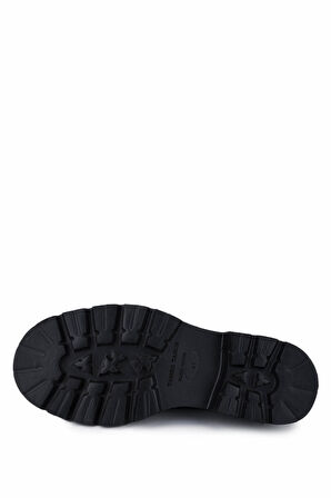 Tamer Tanca Erkek Hakiki Deri Siyah Antik Casual Ayakkabı 987 261 ERK AYK SK25-26 SIYAH ANTIK