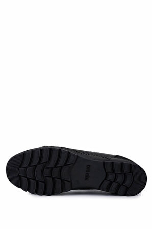 Tamer Tanca Erkek Hakiki Deri Siyah Nubuk Sneakers & Spor Ayakkabı 381 10312 ERK AYK SK25-26 SIYAH NBK