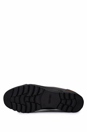 Tamer Tanca Erkek Hakiki Deri Kahverengi Nubuk Sneakers & Spor Ayakkabı 381 10312 ERK AYK SK25-26 KAHVE NBK