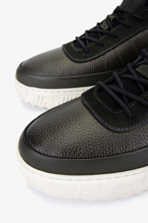 Valmenti Erkek Hakiki Deri Haki Sneakers & Spor Ayakkabı 381 22487 ERK AYK SK25-26 HAKI