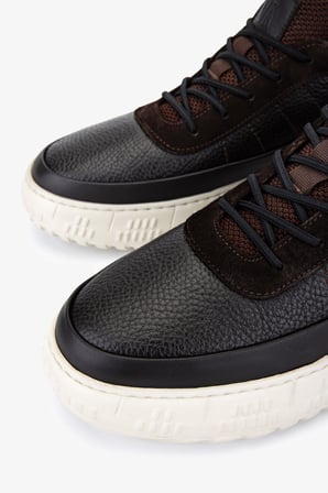 Valmenti Erkek Hakiki Deri Kahverengi Süet Sneakers & Spor Ayakkabı 381 22487 ERK AYK SK25-26 KAHVE SUET