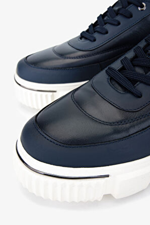 Valmenti Erkek Hakiki Deri Sneakers & Spor Ayakkabı 381 22035 ERK AYK SK25-26 LACI DR/LACI MAT