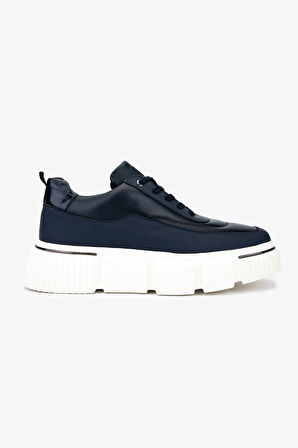 Valmenti Erkek Hakiki Deri Sneakers & Spor Ayakkabı 381 22035 ERK AYK SK25-26 LACI DR/LACI MAT