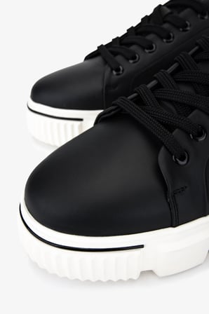 Valmenti Erkek Hakiki Deri Siyah Sneakers & Spor Ayakkabı 381 22524 ERK AYK SK25-26 SIYAH MAT
