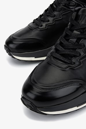 Valmenti Erkek Hakiki Deri Siyah Sneakers & Spor Ayakkabı 381 22530 ERK AYK SK25-26 SIYAH