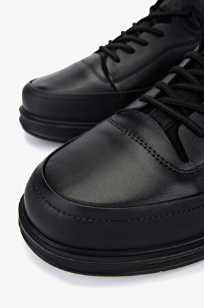 Valmenti Erkek Hakiki Deri Siyah Deri Casual Ayakkabı 381 22546 ERK AYK SK25-26 SIYAH DR