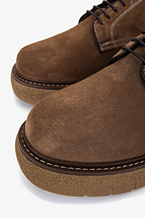 Valmenti Erkek Hakiki Deri Kahverengi Casual Ayakkabı 381 22451 ERK AYK SK25-26 SIGARO SUET