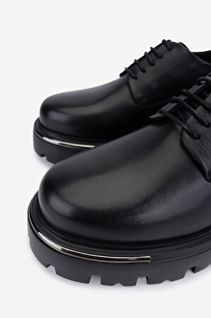 Valmenti Erkek Hakiki Deri Siyah Casual Ayakkabı 381 22267 ERK AYK SK25-26 SIYAH DR