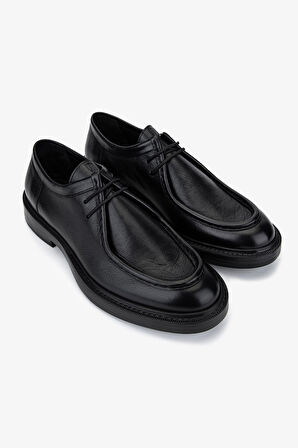 Valmenti Erkek Hakiki Deri Siyah Deri Casual Ayakkabı 987 263 ERK AYK SK25-26 SIYAH DR