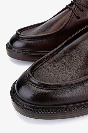 Valmenti Erkek Hakiki Deri Kahverengi Casual Ayakkabı 987 263 ERK AYK SK25-26 KAHVE DR