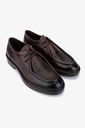 Valmenti Erkek Hakiki Deri Kahverengi Casual Ayakkabı 987 263 ERK AYK SK25-26 KAHVE DR