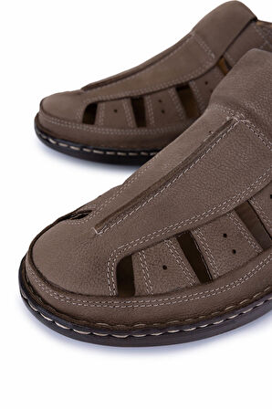 Tamer Tanca Erkek Hakiki Deri Vizon Nubuk Casual Ayakkabı 478 1005-0008 ERK AYK Y25 VIZON NBK