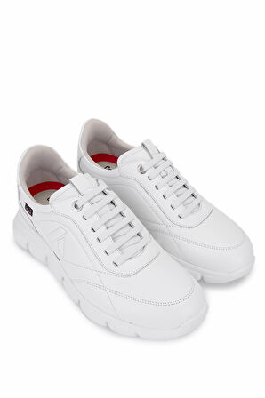 Callaghan Erkek Hakiki Deri Beyaz Sneakers & Spor Ayakkabı 618 63702 ERK AYK Y25 BLANCO