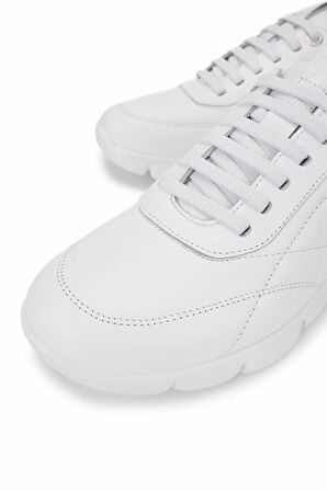 Callaghan Erkek Hakiki Deri Beyaz Sneakers & Spor Ayakkabı 618 63702 ERK AYK Y25 BLANCO