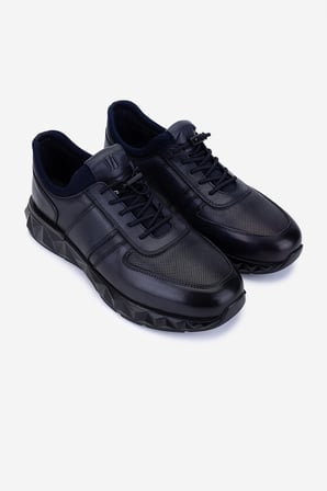 Valmenti Erkek Hakiki Deri Lacivert Sneakers & Spor Ayakkabı 298 2602-6200 ERK AYK SK25-26 LACIVERT