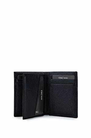 Tamer Tanca Erkek Hakiki Deri Siyah Floter Kartlık 1148 609 ERK KRTLK SK25-26 SIYAH FLTR
